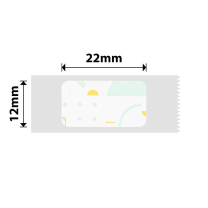 NB122 - Niimbot - D11 / D101 / D110 / H1S - 12x22mm - 250 Polka Dots Labels