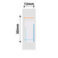 NB125 - NIIMBOT - D11 / D101 / D110 - RP12*30 - 210 LABELS PER ROLL - RAINBOWS DESIGN