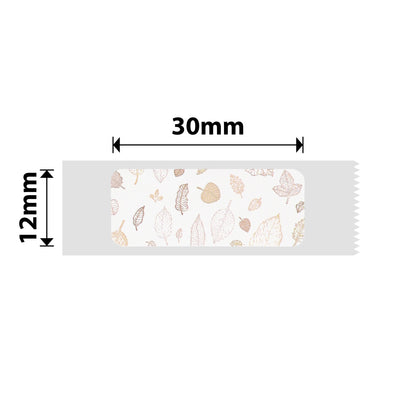 NB126 - NIIMBOT - D11 / D101 / D110 / H1S - 12X30MM - 195 MAPLE LEAF LABELS