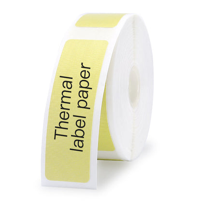 NB131 - NIIMBOT - D11 / D101 / D110 / H1S - 12X40MM - 160 THERMAL LABELS - SOLD DARK YELLOW