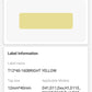 NB131 - NIIMBOT - D11 / D101 / D110 / H1S - 12X40MM - 160 THERMAL LABELS - SOLD DARK YELLOW
