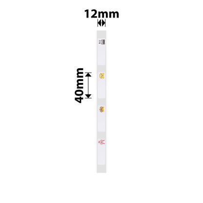 NB139 - NIIMBOT - D11 / D101 / D110 / H1S - RP12X40MM - 160 LABELS PER ROLL - ZOO DESIGN