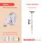 NB144 - NIIMBOT - D11 / D101 / D110 / H1S - RP12X40MM - 160 LABELS PER ROLL - CAT DESIGN