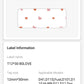 NB147 - NIIMBOT - D11 / D101 / D110 - 12*30MM - 210 THERMAL LABELS - LOVE DESIGN