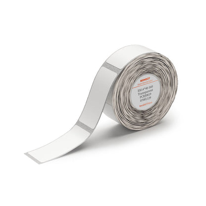 NB153 - Niimbot - D11 / D101 / D110 / H1S - 14x40mm - 160 Transparent Labels