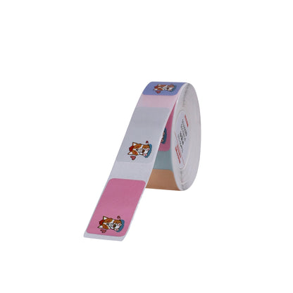 NB156 - NIIMBOT - D11 / D101 / D110 / H1S - R14X30MM - 210 LABELS PER ROLL - CUTE CORGI DESIGN