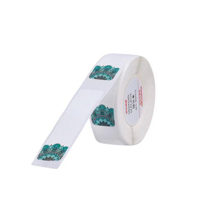 NB165 - NIIMBOT - D11 / D101 / D110 / H1S - 12X50MM - 130 THERMAL LABELS - PORCELAIN DESIGN