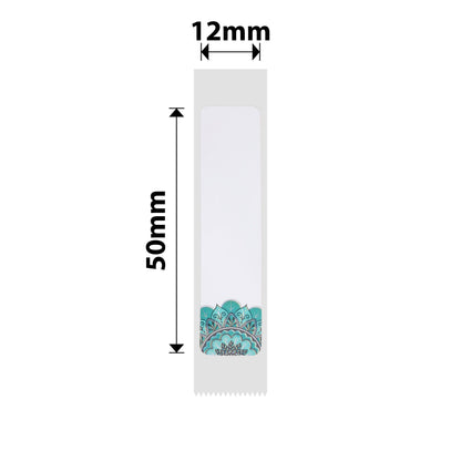 NB165 - NIIMBOT - D11 / D101 / D110 / H1S - 12X50MM - 130 THERMAL LABELS - PORCELAIN DESIGN