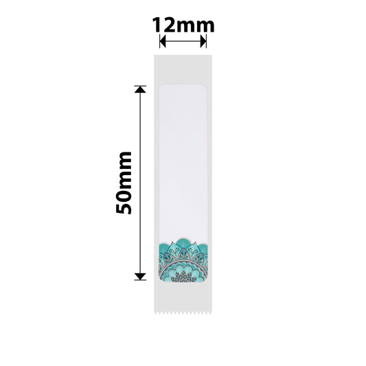 NB165 - NIIMBOT - D11 / D101 / D110 / H1S - 12*50MM - 130 THERMAL LABELS - PORCELAIN DESIGN