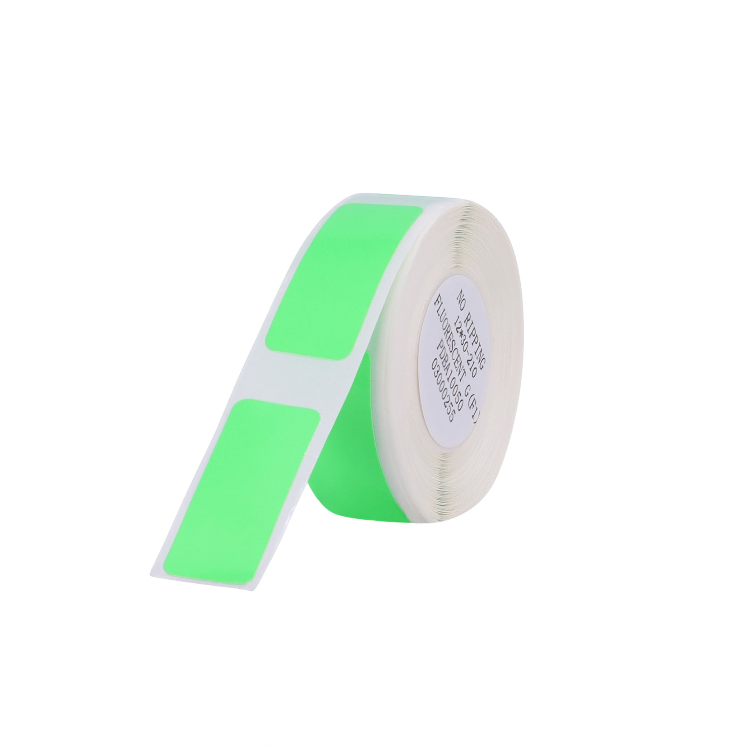 NB173 - Niimbot - D11 / D101 / D110 / H1S - 12x30mm - 195 Fluorescent Green Labels