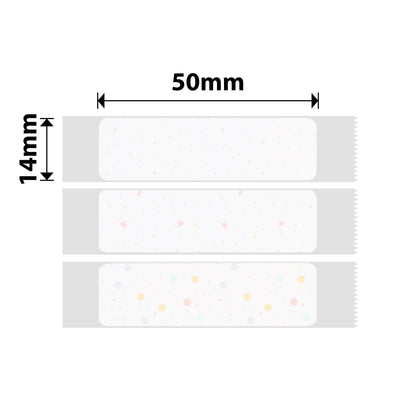 NB175 - NIIMBOT - D11 / D101 / D110 / H1S - 14X50MM - 125 MEMORY RECALL LABELS