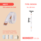 NB177 - NIIMBOT - D11 / D101 / D110 / H1S - RP14X50MM - 130 LABELS PER ROLL - CUTE PUPPY DESIGN
