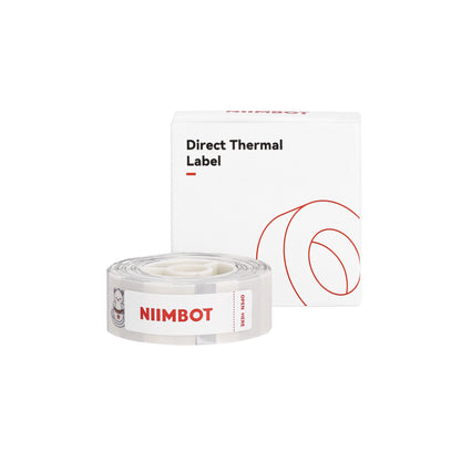 NB181 - Niimbot - D11 / D101 / D110 / H1S - 14x40mm - 160 Lazy Bear Labels
