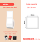 NB184 - NIIMBOT - B1 / B21 / B3S - 30X30MM - 230 LABELS PER ROLL - WHITE