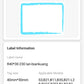 NB189 - NIIMBOT - B1 / B21 / B3S - T40*30MM - 230 LABELS PER ROLL - BLUE BORDER DESIGN