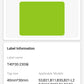 NB190 - NIIMBOT - B1 / B21 / B3S - 30*40MM - 230 LABELS PER ROLL - SOLID - GREEN
