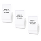 NB201 - NIIMBOT - B1 / B21 / B3S - T50X70MM - 110 LABELS PER ROLL - WHITE