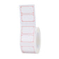 NB209 - NIIMBOT - B1 / B21 / B3S - 25*30MM - 230 LABELS PER ROLL - LIGHT RED DESIGN