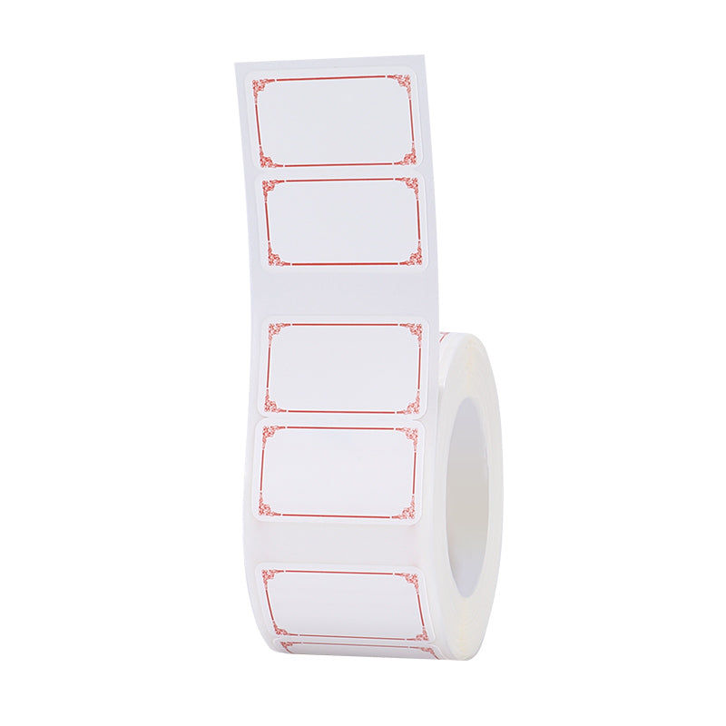 NB209 - NIIMBOT - B1 / B21 / B3S - 25*30MM - 230 LABELS PER ROLL - LIGHT RED DESIGN
