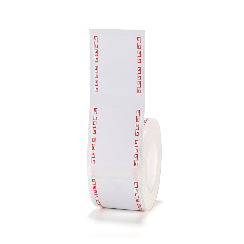 NB210 - NIIMBOT - B1 / B21 / B3S / B4 - 25X30MM - 230 LABELS PER ROLL - DEEP RED DESIGN