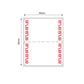NB210 - NIIMBOT - B1 / B21 / B3S - 25*30MM - 230 LABELS PER ROLL - DEEP RED DESIGN