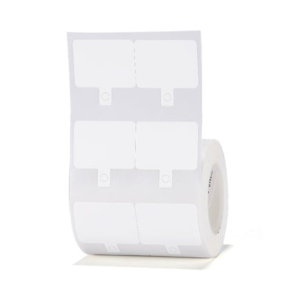 NB211 - Niimbot - B1 / B21 / B31 / B3S / B4 - 50x26mm - 250 White Jewellery Labels With Hole