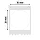 NB212 - NIIMBOT - B1 / B21 / B3S - 31X31MM - ROUND - 210 LABELS PER ROLL - WHITE