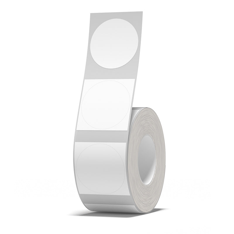 NB218 - NIIMBOT - B1 / B21 / B3S - 21X21MM - 300 LABELS PER ROLL - ROUND - WHITE