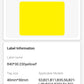 NB222 - NIIMBOT - B1 / B21 / B3S - 30*40MM - 230 LABELS PER ROLL - SOLID - YELLOW