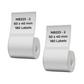NB223 - NIIMBOT - B1 / B21 / B3S - 50X40MM - 180 LABELS PER ROLL - WHITE