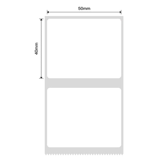 NB223 - NIIMBOT - B1 / B21 / B3S - 50X40MM - 180 LABELS PER ROLL - WHITE