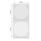 NB224 - NIIMBOT - B1 / B21 / B3S - TT31X31MM - 210 LABELS PER ROLL - ROUND - TRANSPARENT