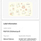 NB227 - NIIMBOT - B1 / B21 / B3S - 50*30MM - 230 LIGHT YELLOW THERMAL LABELS - DUCK DESIGN