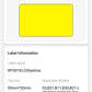 NB230 - NIIMBOT - B1 / B21 / B3S - 50*30MM - 230 YELLOW THERMAL LABELS