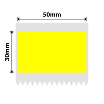 NIIMBOT - B Range - 50x30mm - Yellow - 230 Labels