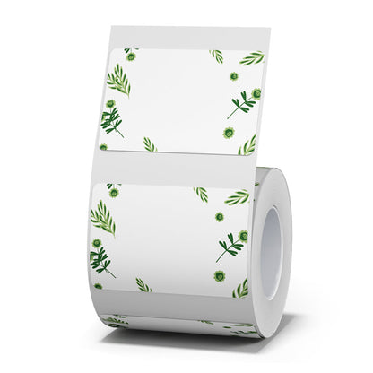 NB232 - NIIMBOT - B1 / B21 / B3S / B4 - 45X30MM - 230 LABELS PER ROLL - PLANT DESIGN