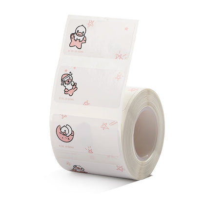 NB241 - NIIMBOT - B1 / B21 / B3S / B4 - 40X20MM - 320 LABELS PER ROLL - DUCK DESIGN