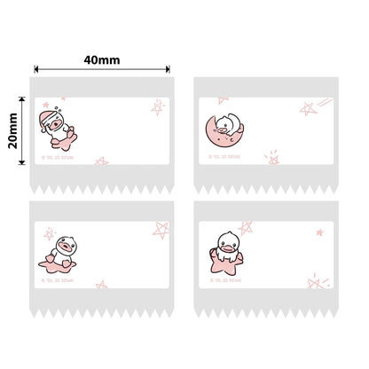 NB241 - Niimbot - B1 / B21 / B31 / B3S / B4 - 40x20mm - 320 Duck Labels