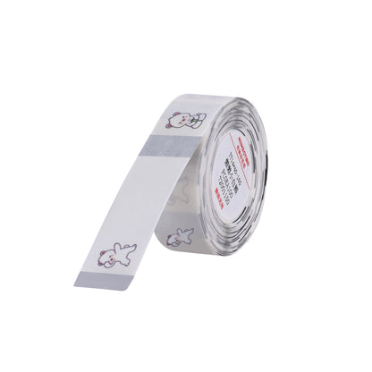 NB256 - NIIMBOT - D11 / D101 / D110 / H1S - ER14X40MM - 160 LABELS PER ROLL - LAZY BEAR DESIGN
