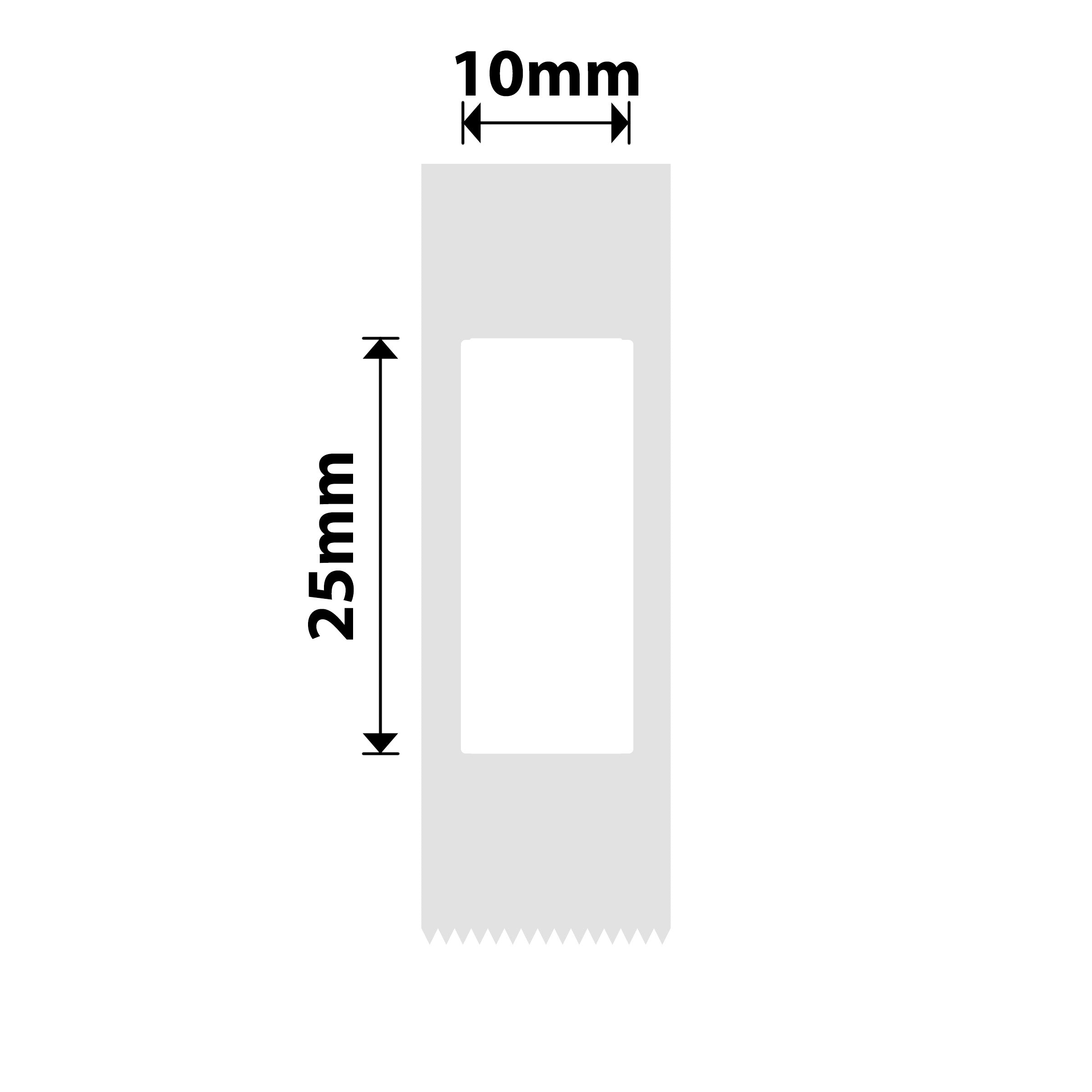 NB266 - Niimbot - D11 / D101 / D110 / H1S - 10x25mm - 225 White Labels
