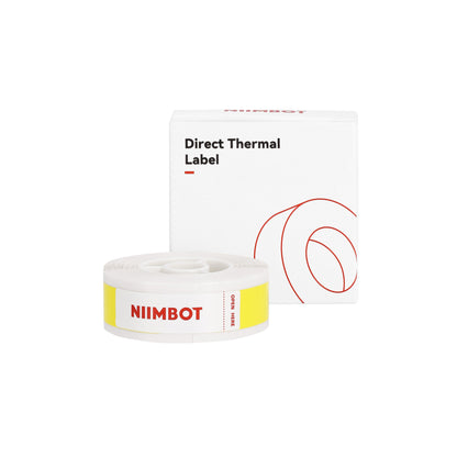 NB267 - Niimbot - D11 / D101 / D110 / H1S - 10x25mm - 225 Yellow Labels