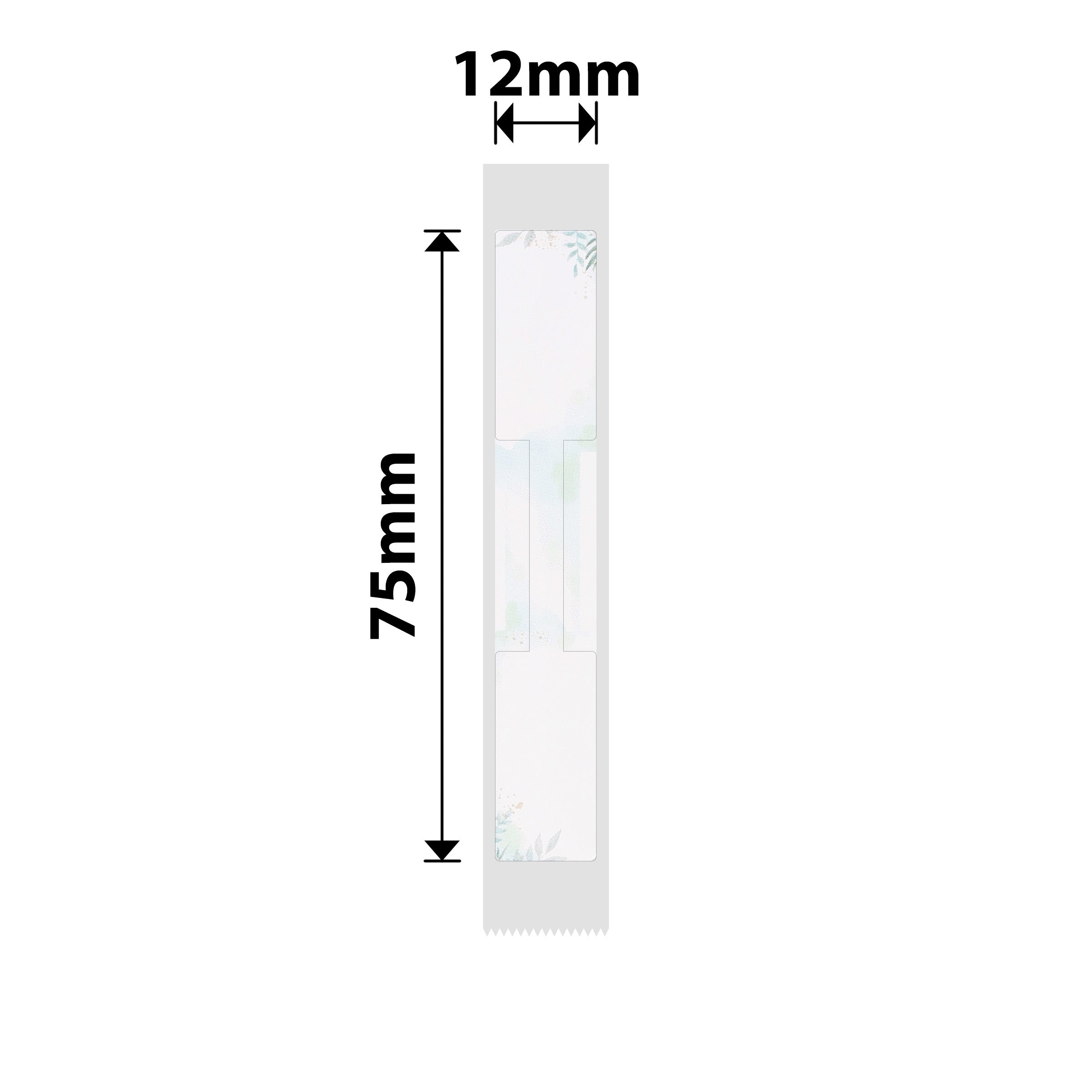 NB274 - Niimbot - D11 / D101 / D110 / H1S - 12x75mm - 90 Dream Cable Labels