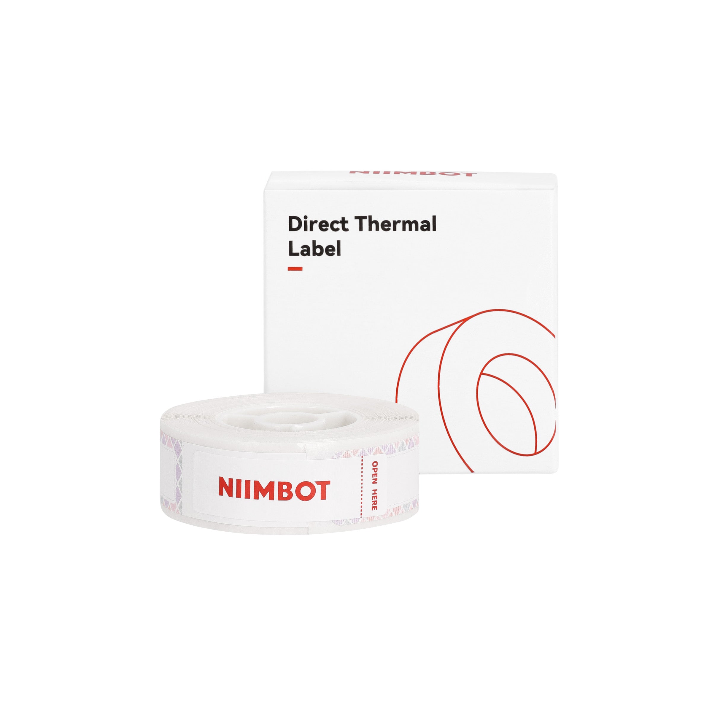 NB275 - Niimbot - D11 / D101 / D110 / H1S - 12x75mm - 90 Milk Candy Cable Labels