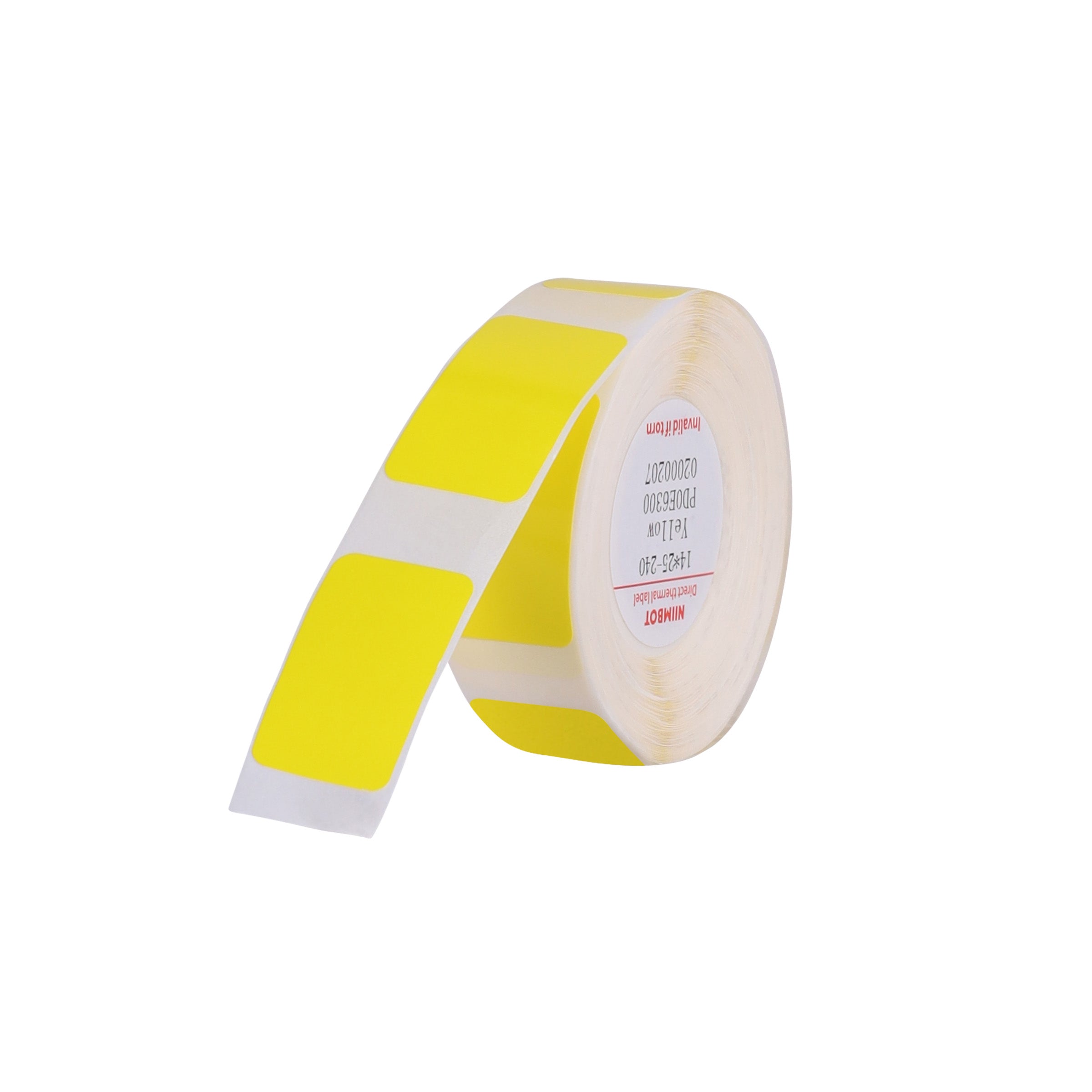 NB280 - Niimbot - D11 / D101 / D110 / H1S - 14x25mm - 225 Yellow Labels