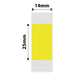 NB280 - NIIMBOT - D11 / D101 / D110 / H1S - R14X25MM - 240 LABELS PER ROLL - YELLOW