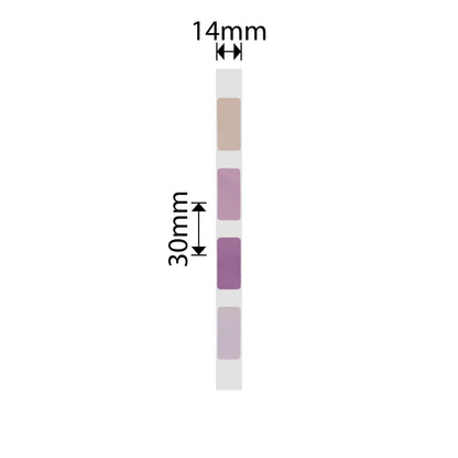 NB282 - NIIMBOT - D11 / D101 / D110 / H1S - R14X30MM - 210 LABELS PER ROLL -  DREAM PARK (4 COLOURS)