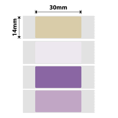 NB282 - Niimbot - D11 / D101 / D110 / H1S - 14x30mm - 195 Dream Park Mixed Colours Labels