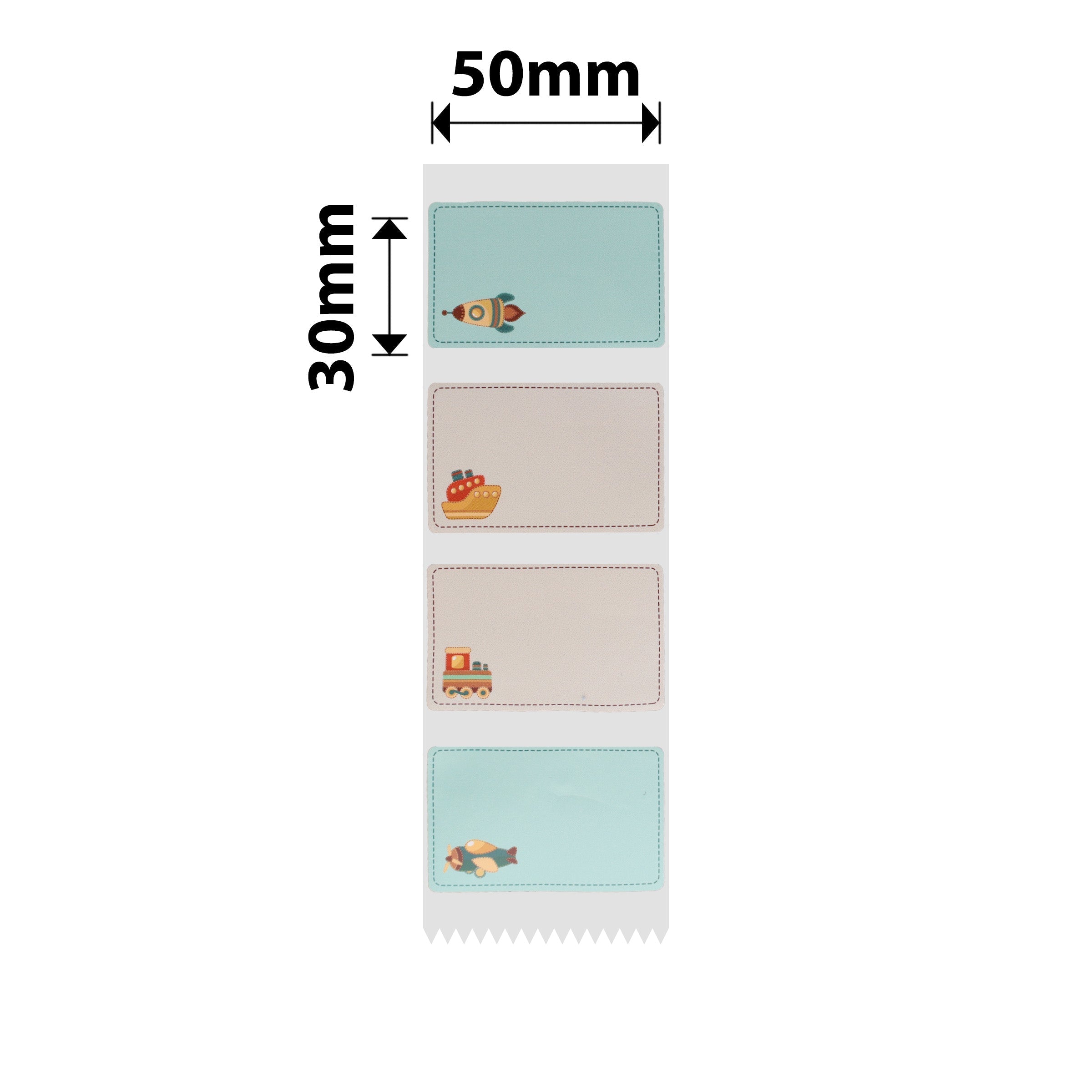 NB289 - NIIMBOT - B1 / B21 / B3S / B4 - R50X30MM - 230 LABELS PER ROLL- CHILDHOOD DREAM DESIGN