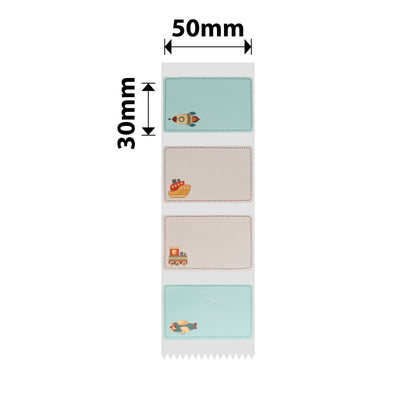 NB289 - NIIMBOT - B1 / B21 / B3S / B4 - R50X30MM - 230 LABELS PER ROLL- CHILDHOOD DREAM DESIGN