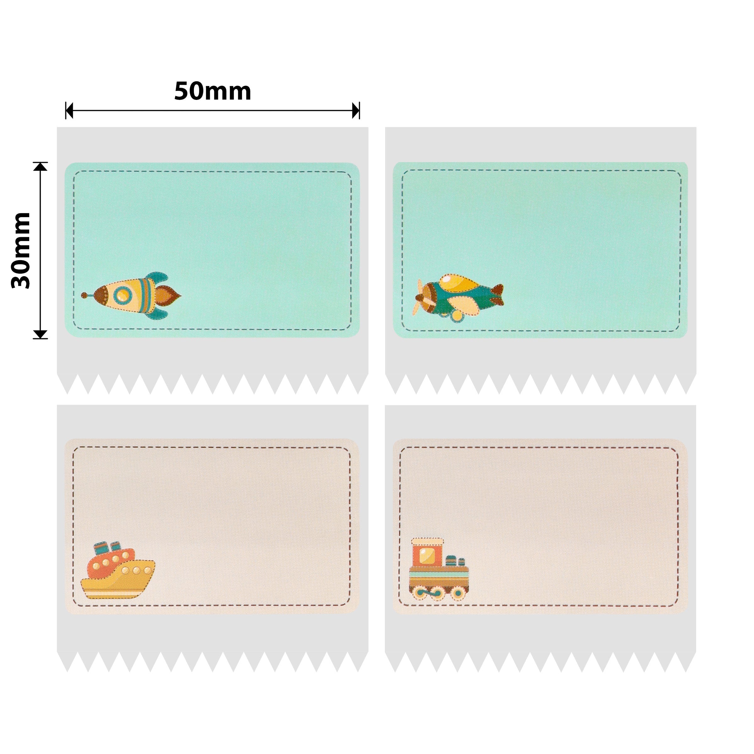 NB289 - Niimbot - B1 / B21 / B31 / B3S / B4 - 50x30mm - 230 Childhood Dream Labels